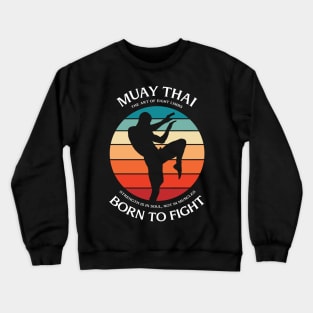 Mixed Martial Arts MMA Kickboxing Crewneck Sweatshirt